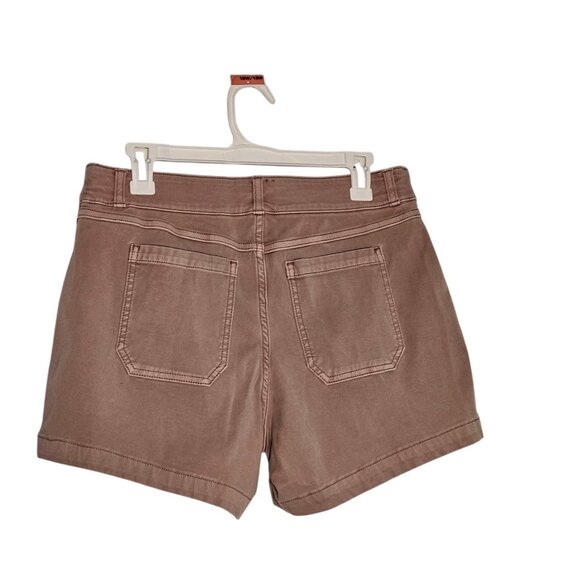 Spanx Women's Lavender Pullon Shorts Size Large 5" Inseam - Picture 2 of 3